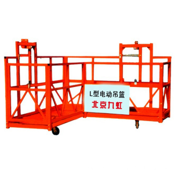 High Building Construction SGS CE GOST ZLP Rope Suspended Platform